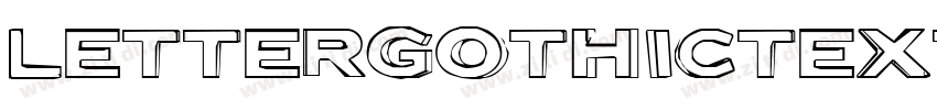 LetterGothicTextOT B字体转换